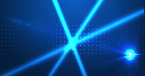 Shiny light streaks technology digital crypto bg 4K. Stock Footage 304777611