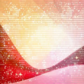 Shiny lighting background - vector illustration Stock Illustration