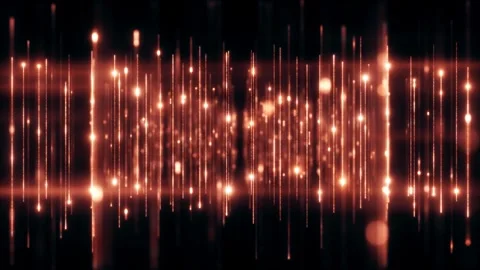 Shiny lines and background dots Stock Footage 307638229