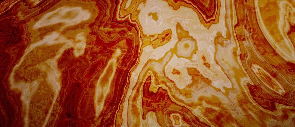 Shiny Look Alike Unique Pattern Onyx Ivory Marble Surface Light Brown Colors  Illustrazione stock