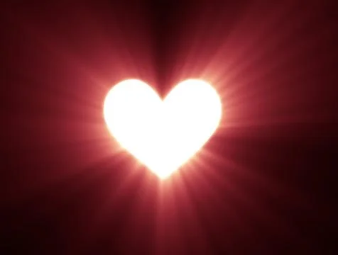 Shiny love Stock Illustration