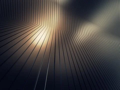 Shiny metal plate Stock Illustration