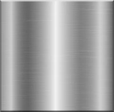 Shiny metal surface with subtle linear texture reflecting ambient light. Si.. Stock Illustration