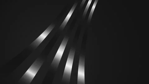 Shiny Metallic Gradient Trails Minimalist Motion Background Stock Footage 343142445