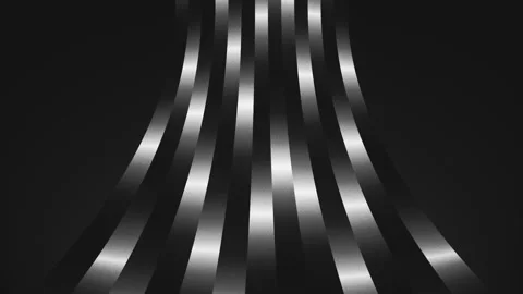 Shiny Metallic Gradient Trails Motion Background Stock Footage 343141699
