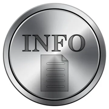 Shiny metallic icon Illustrazione stock