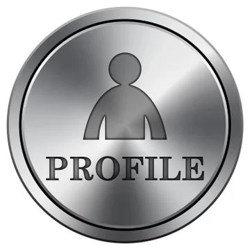 Shiny metallic icon Illustrazione stock