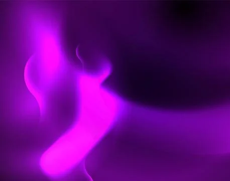 Shiny metallic neon waves vector design Illustrazione stock