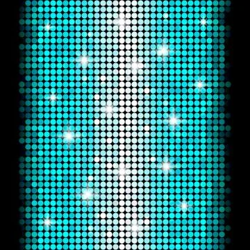 Shiny mosaic Illustrazione stock