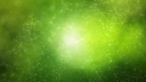 Shiny nature bokeh dots lines motion background Stock Footage 337190682