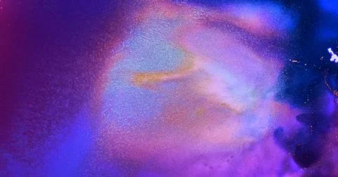 Shiny neon magenta purple paint abstract background. Shining particles in bright Stock Illustration