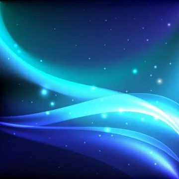 Shiny night background Stock-Illustration