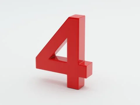 Shiny Number Stock Illustration