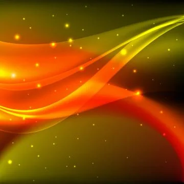 Shiny orange abstract background Illustrazione stock