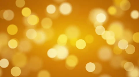 Shiny orange defocused lights loopable background Stock Footage 42138262