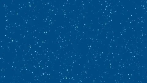 Shiny particles on classic blue background. Color of 2020 year. Lights flare  Stock Illustration