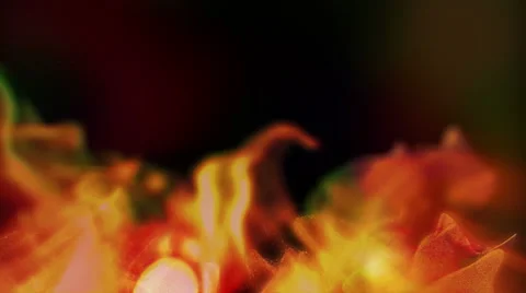 Shiny particles in the dark, 3D animation, looping Stockbeeldmateriaal 65024824