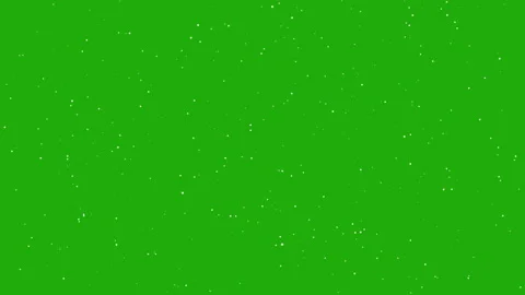 Shiny Particles on Green Background Stock Footage 312224954