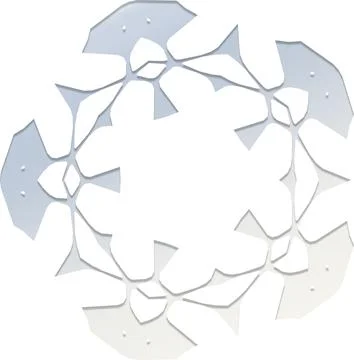 Shiny Piece Element Gradient Abstract Creative Background for Digital Art a.. Illustrazione stock