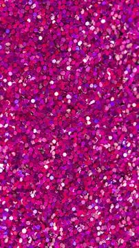 Shiny pink glitter textured background Stock Illustration