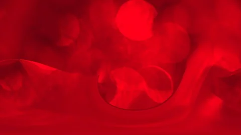 Shiny red background. Shot with blurred focus. Video stock 121198479