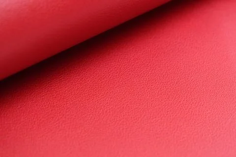 Shiny red leather texture background for design Stock Photos