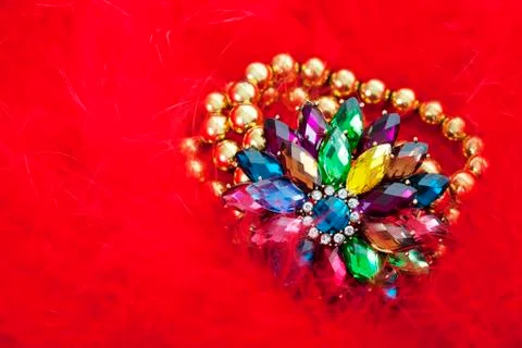 Shiny retro bracelet Stock Photos