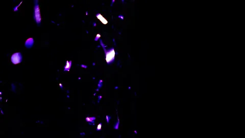 Shiny ribbon, left side, Light, bokeh, shine Video stock 319970170