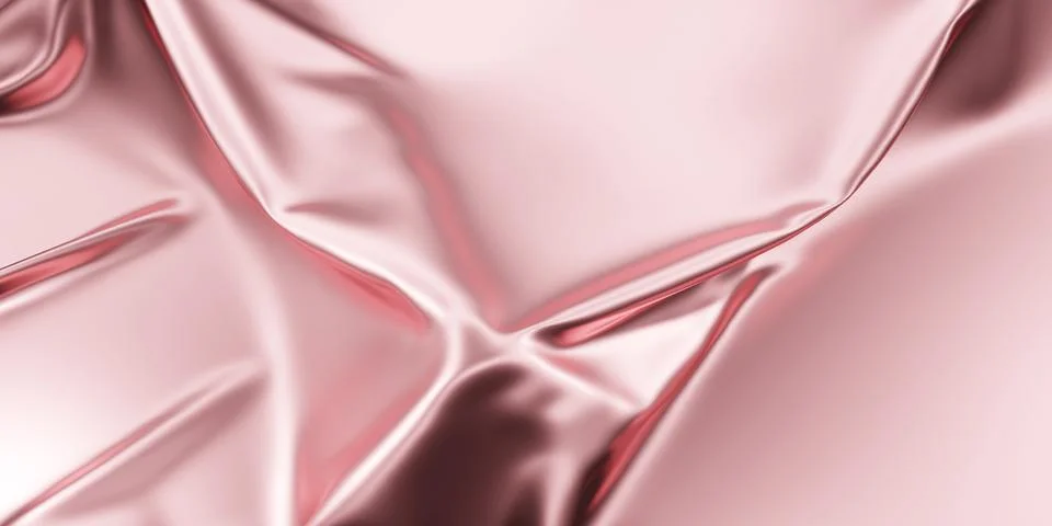 Shiny Sheet Shiny Texture Light Pink Luxurious Background 3D Illustration 스톡 일러스트