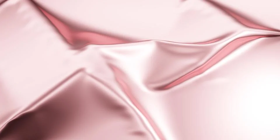 Shiny Sheet Shiny Texture Light Pink Luxurious Background 3D Illustration Stock Photos