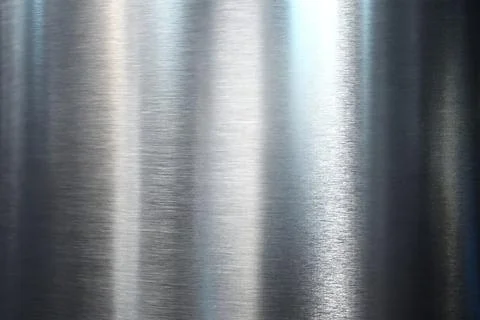 Shiny Silver Brushed Metal Texture Stock Illustration