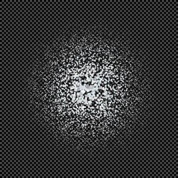 Shiny silver glitter sparkling texture. Illustrazione stock