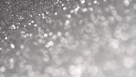 Shiny silver surface rotates Foto stock