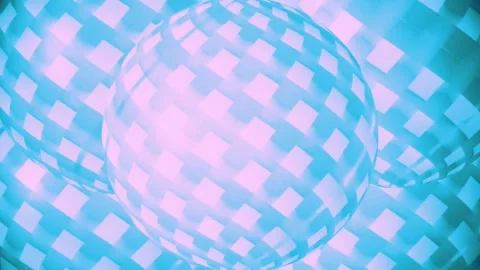 Shiny sky lights with white globe rotating Stock Footage 260770360