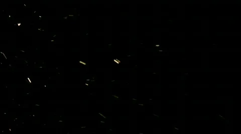 Shiny Snow Particles on Black Video stock 401634