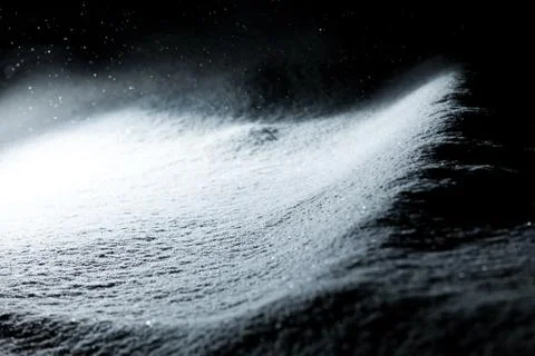 Shiny snow Stock-Fotos