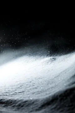 Shiny snow Stock-Fotos