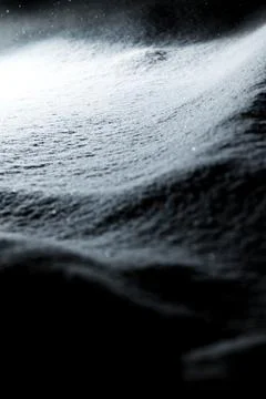 Shiny snow Foto stock