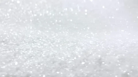 The shiny snow sparkles in light. Stock Footage 262577569