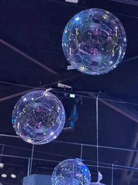 Shiny Soap Bubbles Stock Photos