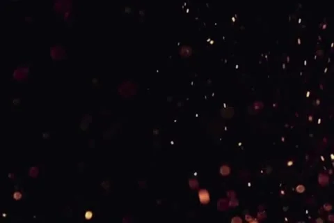 Shiny sparkling glitter on black background copy space Stock Footage 252682551