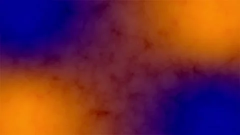 Shiny sparkling particles move in a viscous liquid.  depth of field, bokeh. Stock Footage 157764390
