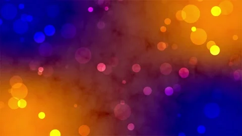 Shiny sparkling particles move in a viscous liquid.  depth of field, bokeh. Stock Footage 157764391