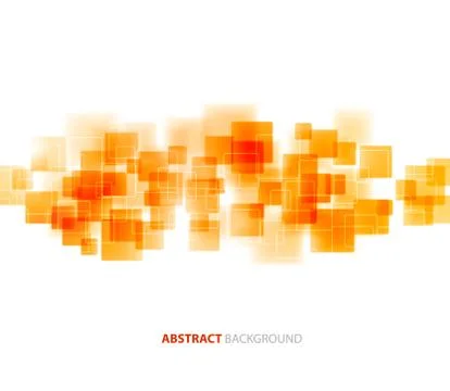 Shiny squares technical background. Vector Illustrazione stock