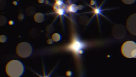Shiny Star Celebration Glitter Light 4K Overlay Effect Stock Footage 289912785