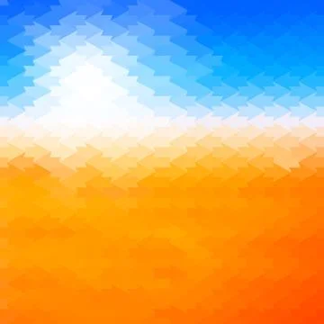 Shiny sun background made of arrow pattern Stock Illustration