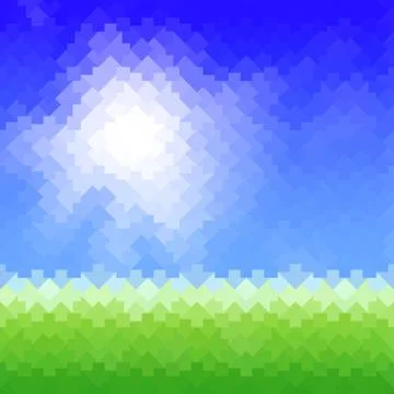 Shiny sun background made of arrow pattern Stock Illustration