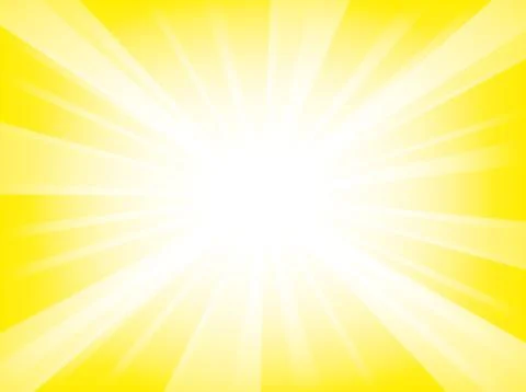 Shiny sun background. Vector illustration Stock Illustration