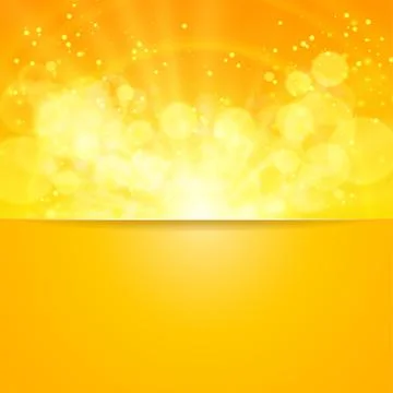 Shiny sun vector and space for your text Stock-Illustration