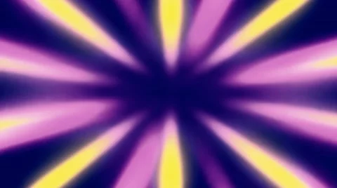 Shiny Sunburst Rays Of Yellow And Purple Light Loop Backgorund Stock Footage 63449297